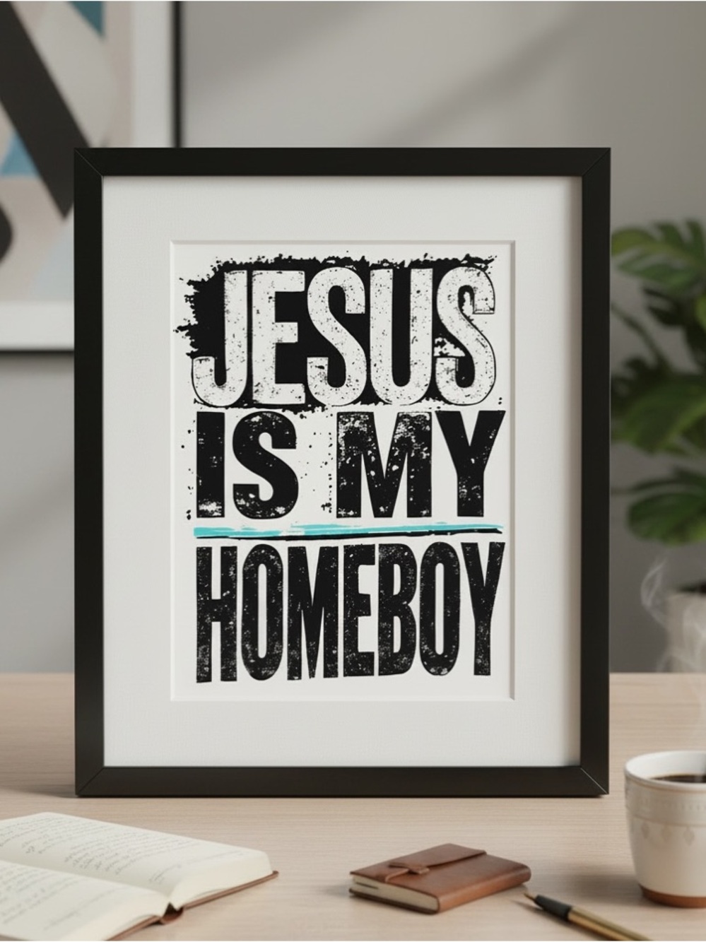 DDS Art Print, 8x10, Bible Verse, Paper Print, Unframed, Bold Series